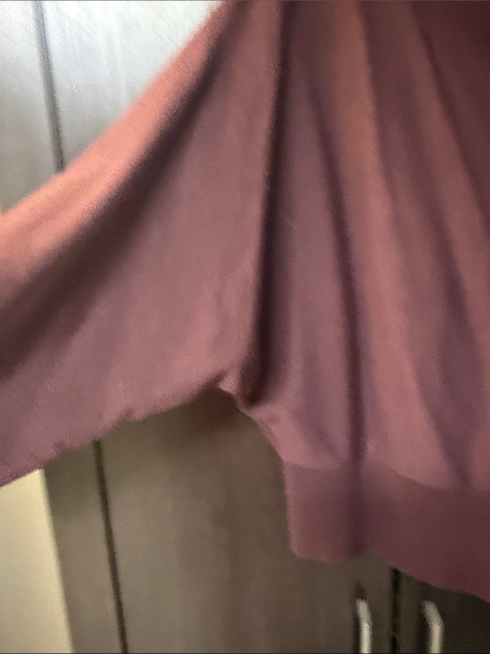 Off-the-Shoulder Batwing Sweater in Mauve - Picture 3 of 4
